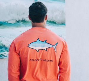 Pocketed Beach Fish Long-Sleeve