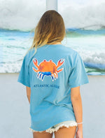 Pocketed Paradise Crab Short-Sleeve