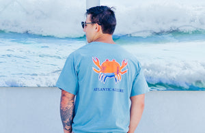 Pocketed Paradise Crab Short-Sleeve