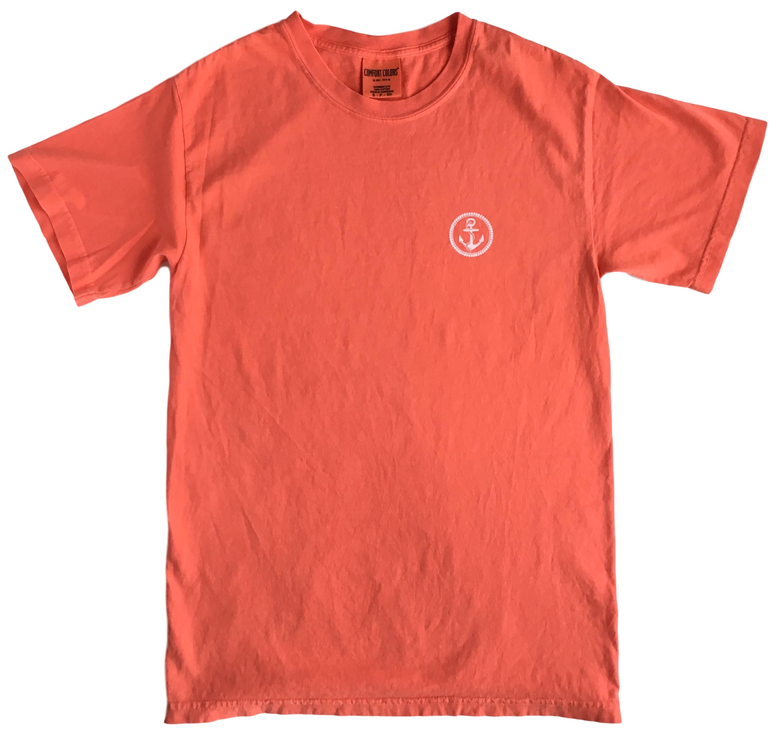 Bright Salmon Short-Sleeve Anchor Classic